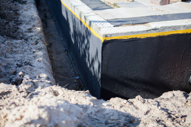 Professional Waterproofing technician working in Nashville, IL
